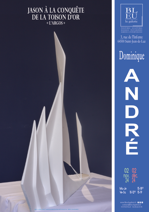 affiche expo Dominique Andr