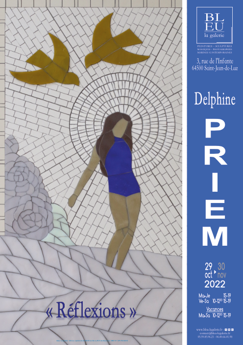 affiche expo Delphine Priem