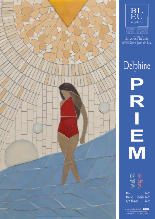 affiche expo Delphine Priem