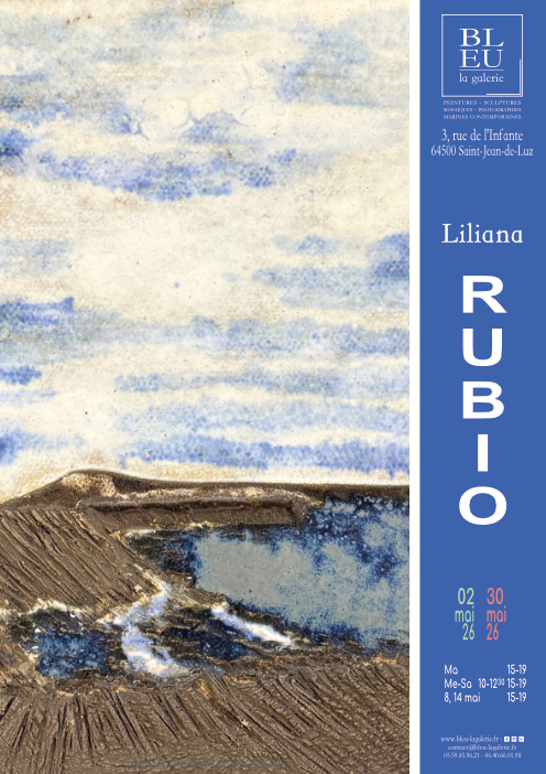 affiche expo Liliana Rubio