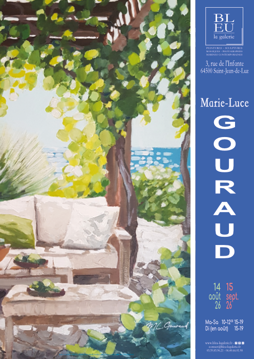 affiche expo Marie-Luce Gouraud
